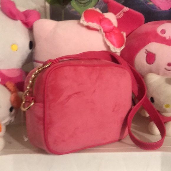 Velour bag - Picture 3 of 3